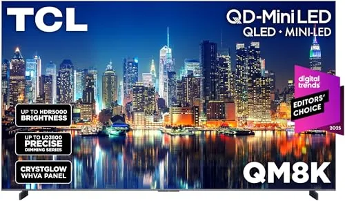TCL 98 Inch Mini LED QLED 4K HDR 120Hz-144Hz Smart Google TV