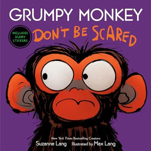 Grumpy Monkey Don’t Be Scared: Includes Scary Stickers