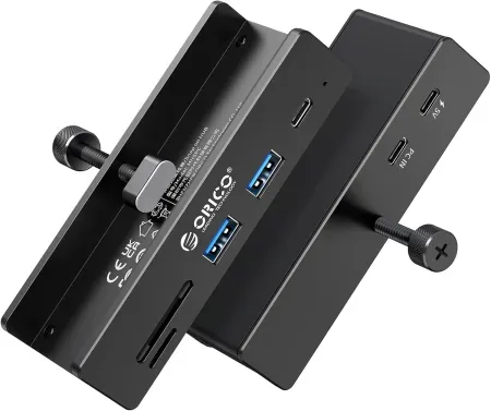 ORICO 5-Port Aluminum Clamp 10Gbps USB Splitter USB3.2 Hub