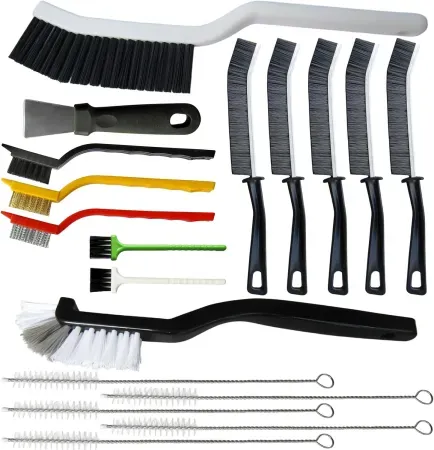 18-Piece CRAFNEW Crevice Cleaning Brush Set