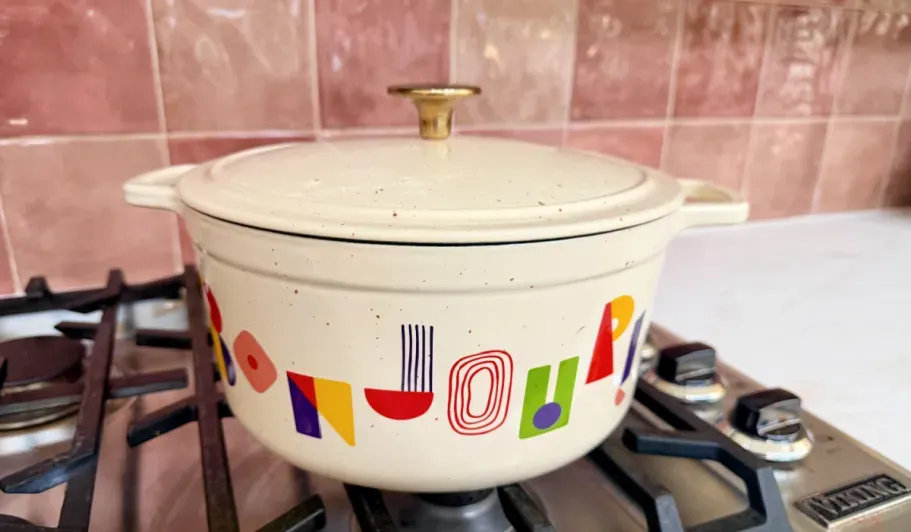 Carote 5-Qt Enameled Cast Iron Dutch Oven