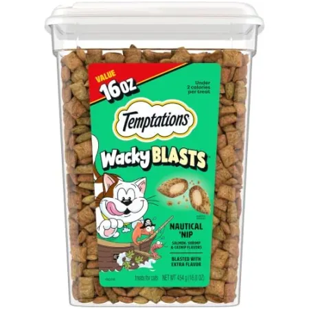 16oz Temptations Wacky Blasts Cat Treats