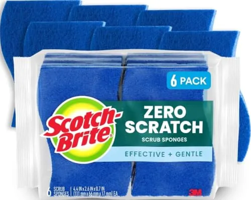 Scotch-Brite Non-Scratch Scrub Sponge 6-Pack