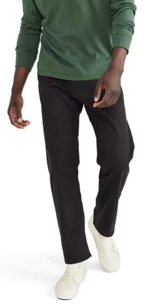 Dockers Men's 5-Pocket Straight Fit Stretch Pants for from $11 + free shipping w/