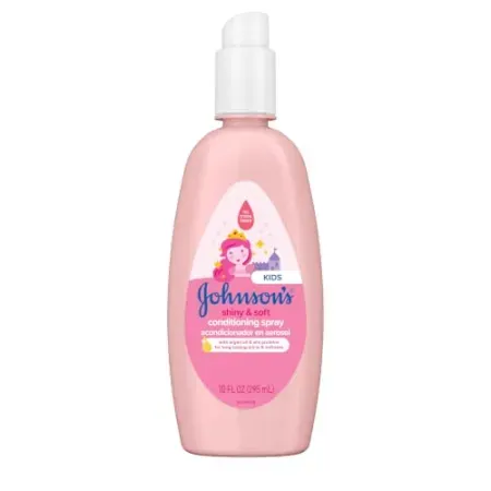 10oz Johnson's Kids Shiny & Soft Hair Conditioning Spray
