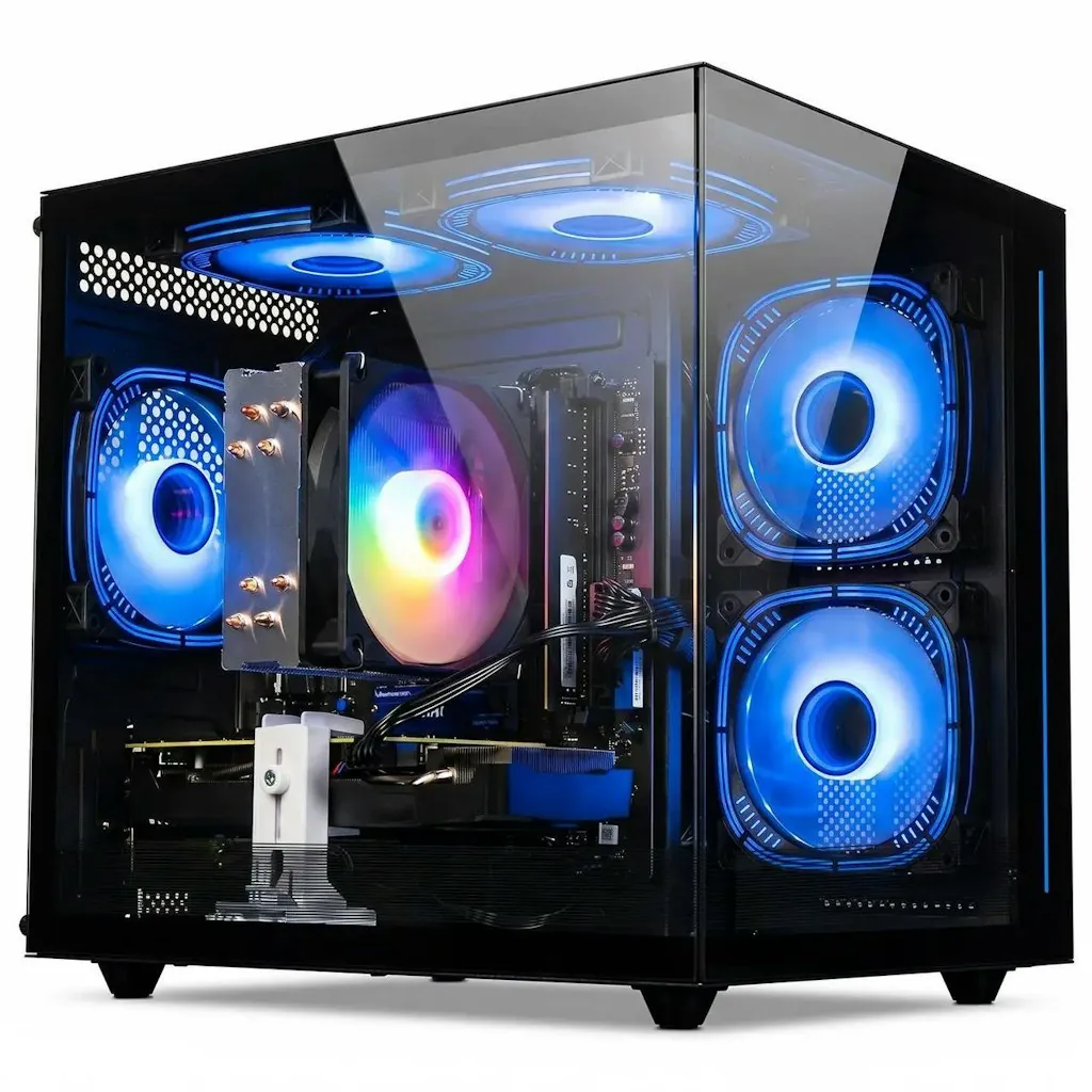 LXZ Ryzen 5 4500 Radeon RX 6500 XT Desktop PC