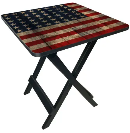 Ozark Trail 19" Plastic Folding Outdoor Camp Side Table