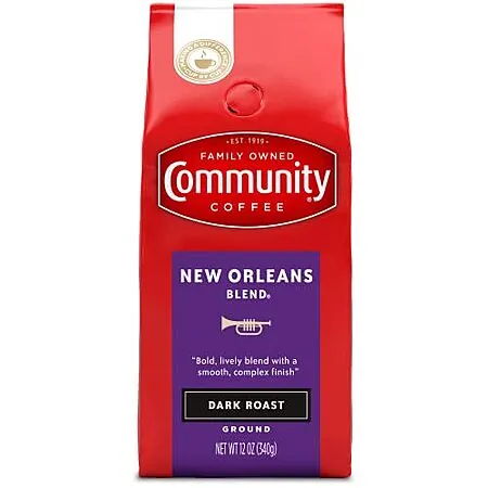Select Accts: 12-Oz Community Coffee New Orleans Blend Ground Dark Roast