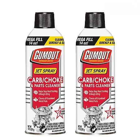 Prime Members: 2-pk 14-oz Gumout Carb & Choke Jet Spray Carburetor Cleaner