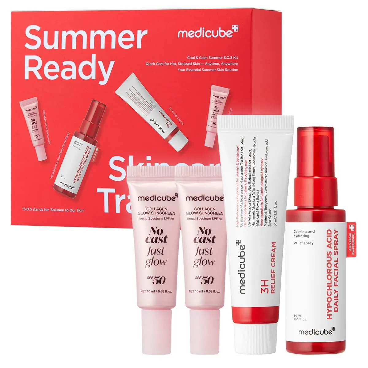 medicube Summer-Ready Skincare Travel Kit