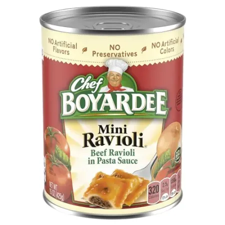 15oz Chef Boyardee Mini Beef Ravioli
