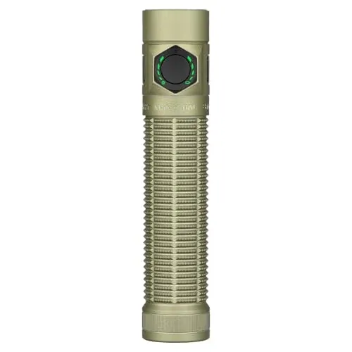 Olight BatonUltra EDC 1800-Lumen Rechargeable Pocket Flashlight (Olive Green)