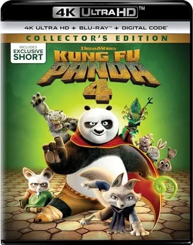 Kung Fu Panda 4 Collector's Edition 4K Ultra HD + Blu-ray + Digital
