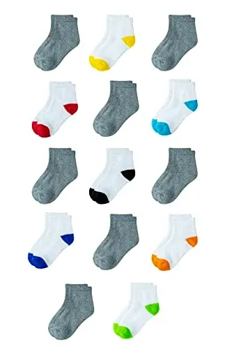 Amazon Essential Unisex Kids Socks 14-Pairs