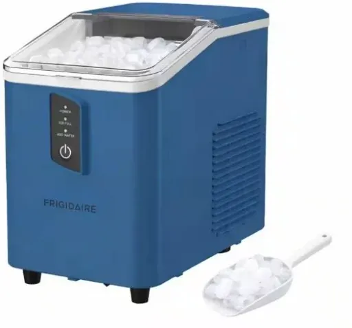 Frigidaire 26-Pound Countertop Bullet Ice Maker Azure