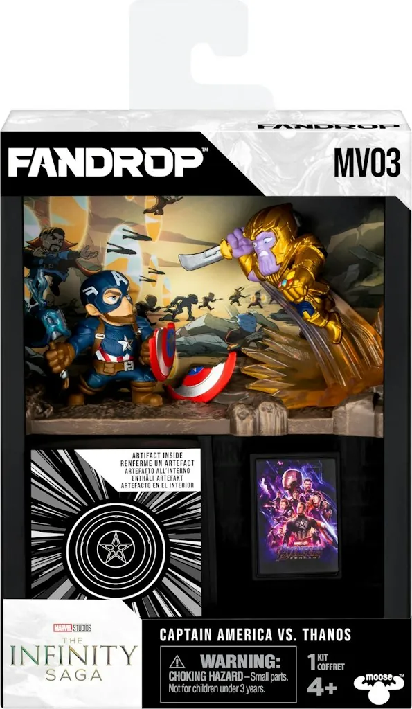 Marvel Studios Avengers Endgame Captain America vs. Thanos Diorama Collectible