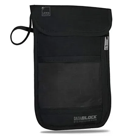 Lewis N. Clark RFID Blocking Stash Neck Wallet