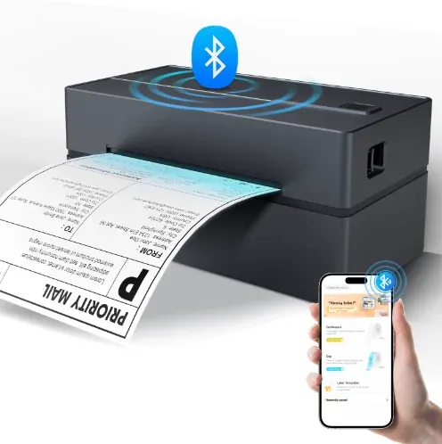 TakeYou Y813 Thermal Label Printer 203DPI 4x6 Bluetooth USB