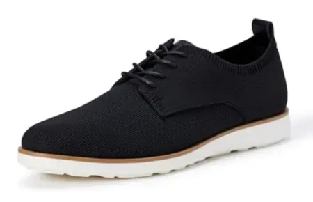 Amazon Essentials Men's Derby Knit Dress Sneakers