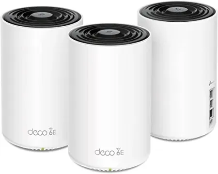 3-Pack TP-Link Deco XE75 Pro AXE5400 Tri-Band WiFi 6E Mesh System