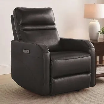 Gilman Creek Aldryn Leather Gliding Power Recliner