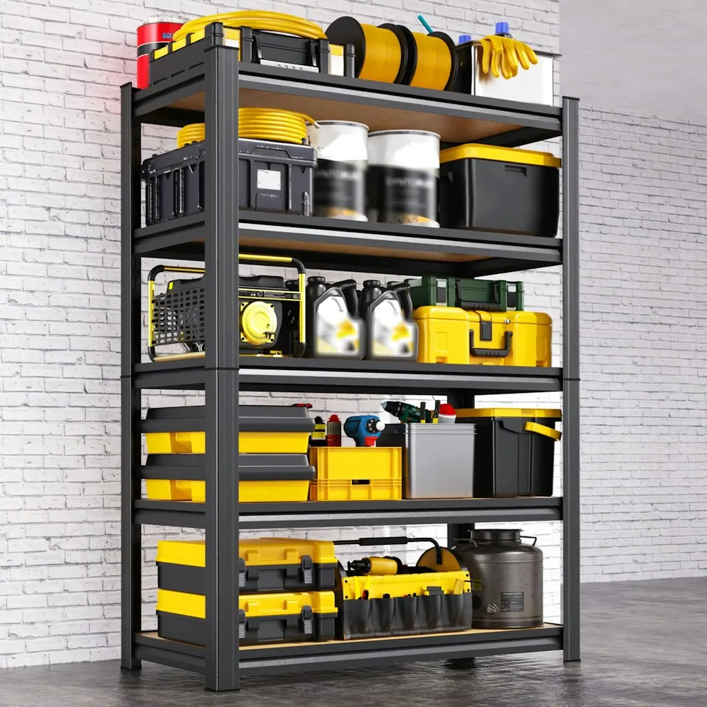 71.2" Adjustable Metal Garage Shelving Unit