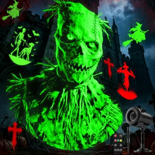 12-in-1 Halloween Projector Light