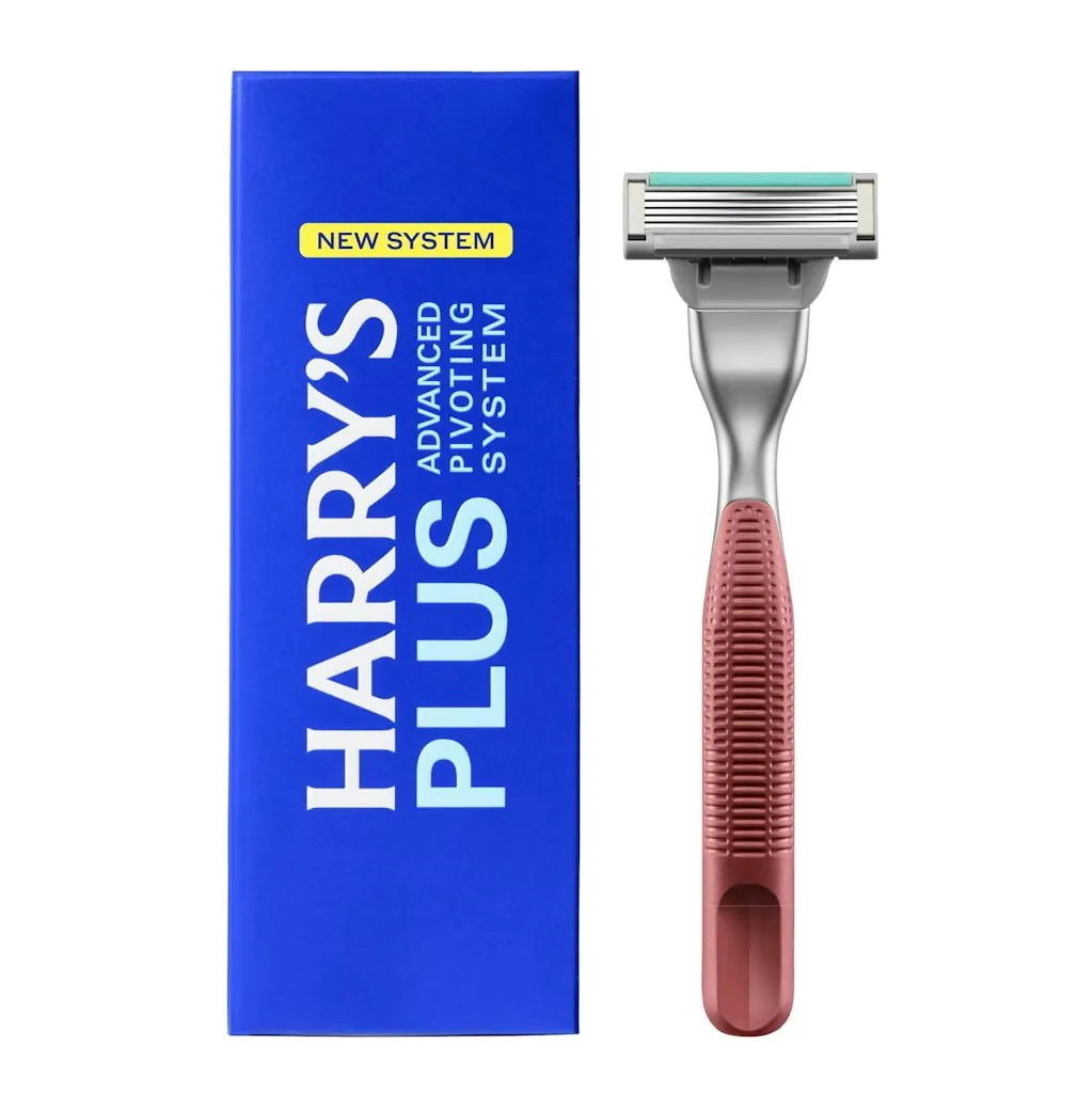 Harry's Plus Razor for Men w/ 1 Handle & 1 Razor Blade Cartridge