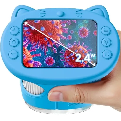 Vorth Kids' 2.4" Digital Microscope