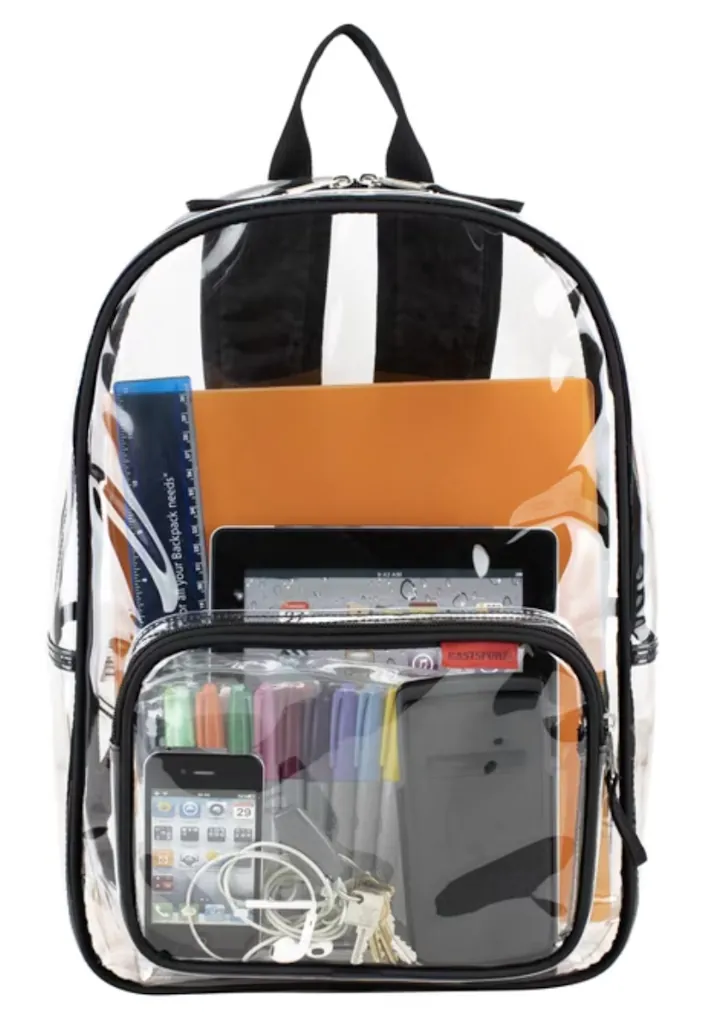 Eastsport 16" Success Clear Backpack