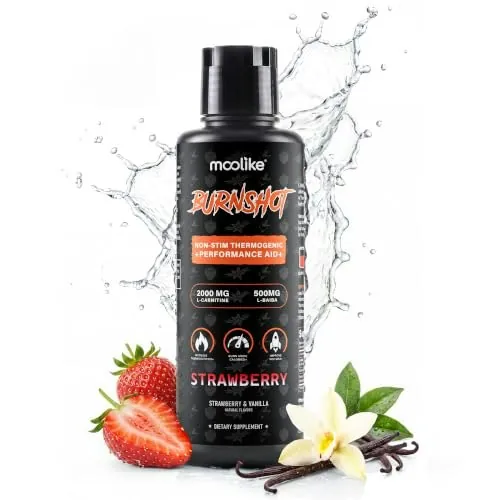 Moolike 2,000mg Liquid L-Carnitine Supplement 16-oz.