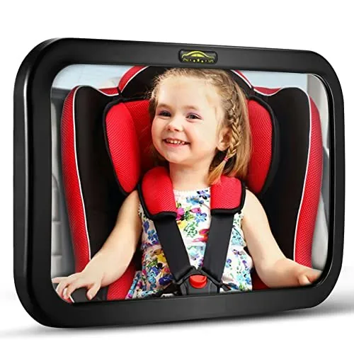 Darviqs Wide-View Baby Car Mirror