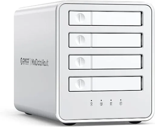 ORICO All-Flash 2.5" 10 Gbps USB-C Docking Station 4-Bay 32TB