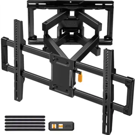 MountFTV Full Motion TV Wall Mount for 42"-92" TVs