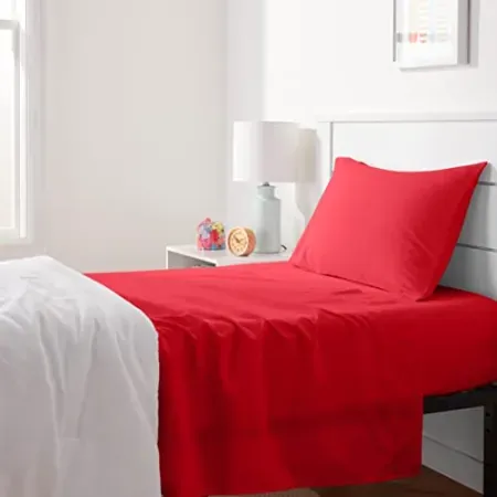 Amazon Basics Kid's Microfiber 3-Piece Sheet Set (Twin)