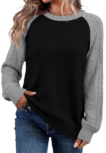 WIHOLL Lightweight Pullover Tops