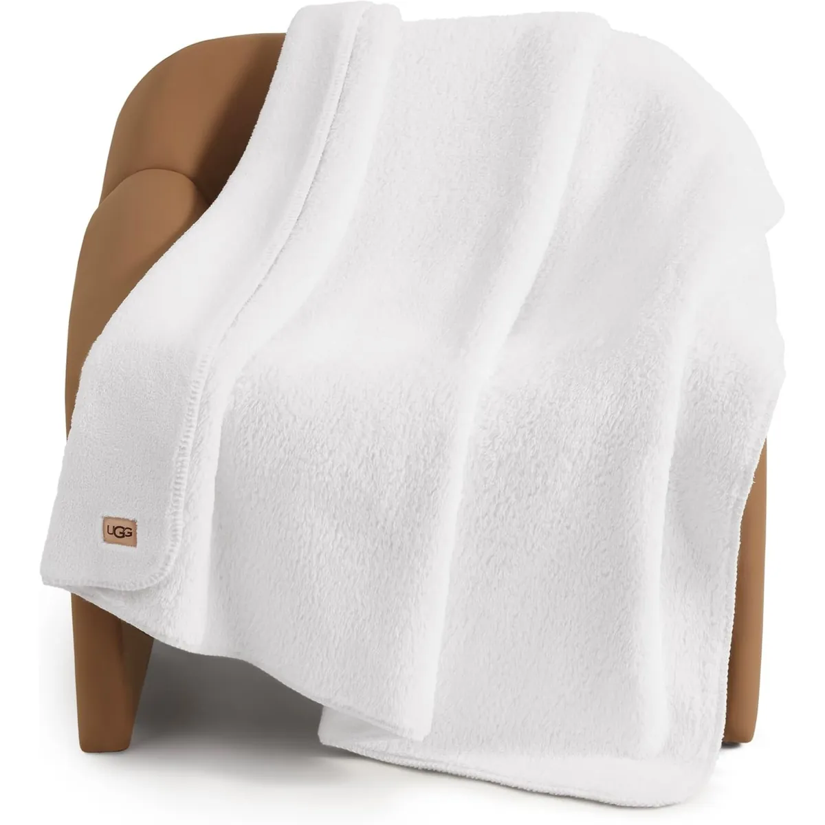 UGG Whitecap Throw Soft Fleece Blanket