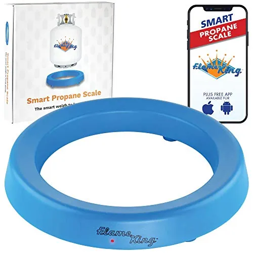Flame King Smart Wireless Propane Tank Scale for 20/30/40 lb Tanks