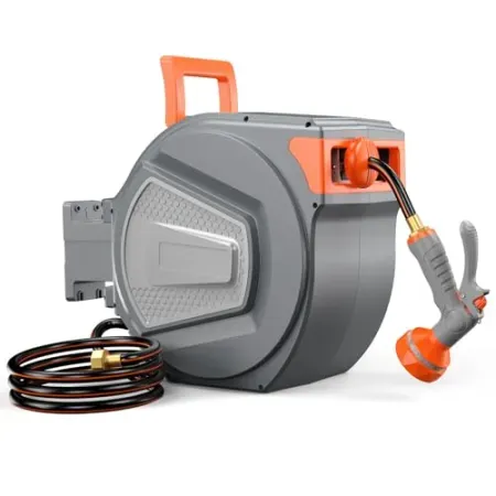 NEWBULIG 1/2" x 100' Garden Hose Reel