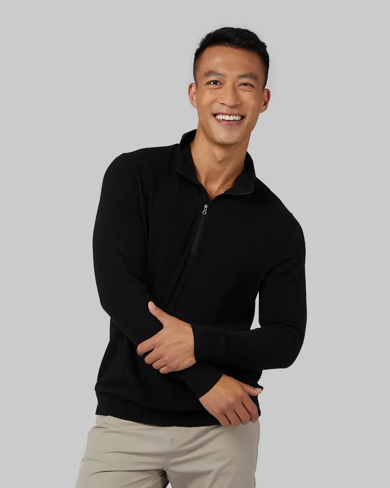 32 Degrees Men's 1/4 Zip Sweater Knit Top