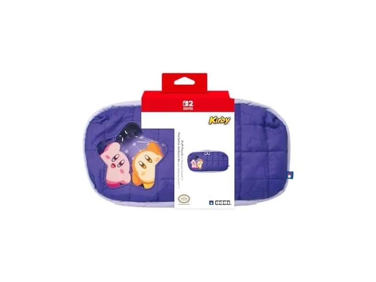 HORI Puff Pouch for Nintendo Switch 2 (Kirby & Waddle Dee)