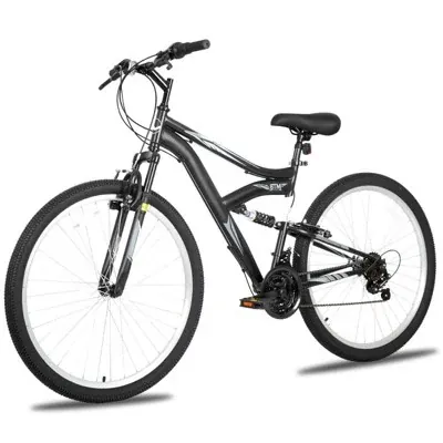 Hykolity 27.5-Inch 18-Speed Full Suspension Mountain Bike