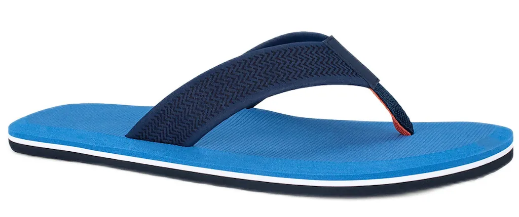 No Boundaries Men's Ocean Flip Flops