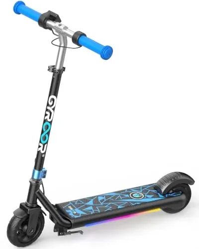 Gyroor 150W Kids Electric Scooter with Bluetooth Speaker