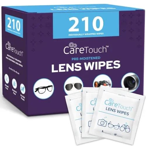 Lens Wipes for Eyeglasses 210 Count