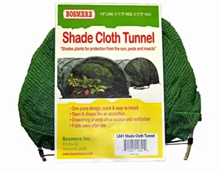 Bosmere 10-Feet Shade Net Tunnel Plant Row Cover