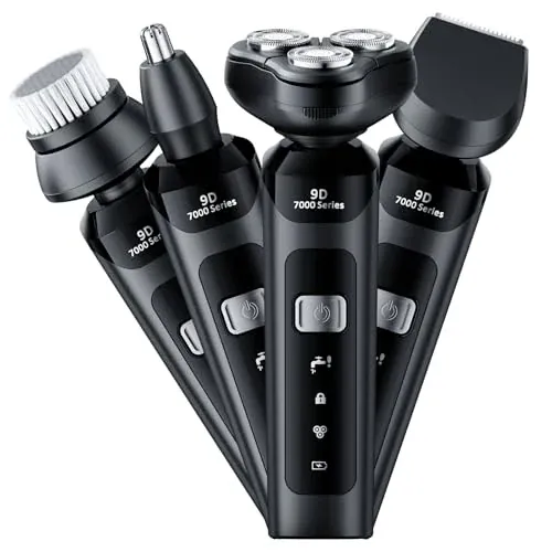 4-in-1 Electric Shaver/Trimmer Set