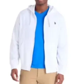 U.S. Polo Assn. Men's Everyday Full Zip Fleece Hoodie