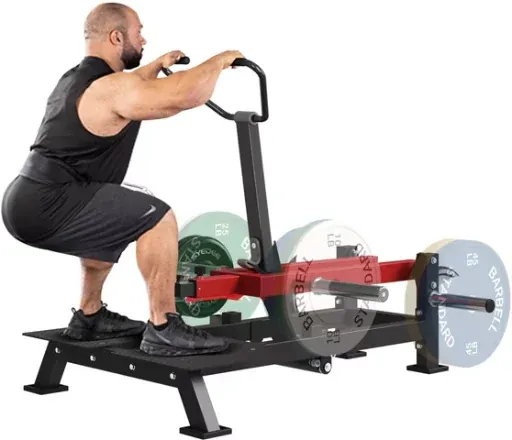Syedee Weight Plated Loaded Leveraged Belt Squat Machine 800lb Weight Capacity