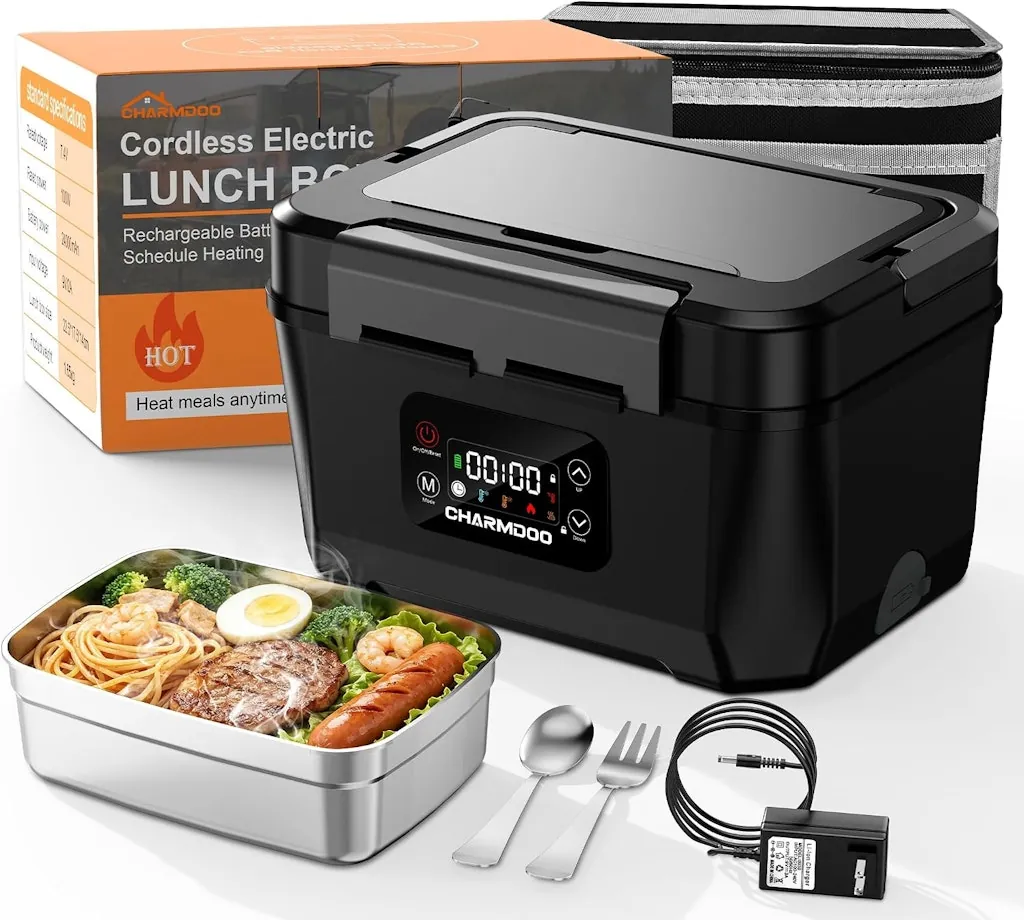 Charmdoo Cordless Electric Lunch Box